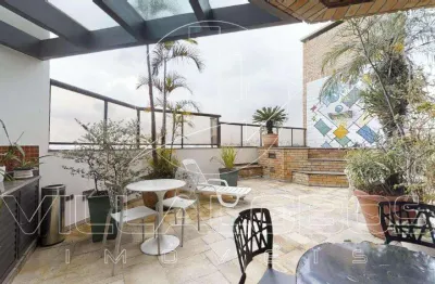 Cobertura à venda, 278 m² por r$ 3.740.000,00 - vila madalena - são paulo/sp