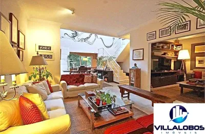 Casa com 4 dormitórios à venda, 400 m² por r$ 5.850.000,00 - boaçava - são paulo/sp