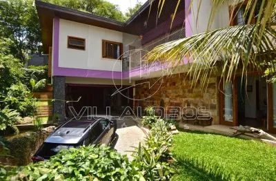 Casa à venda, 470 m² por r$ 6.500.000,00 - alto de pinheiros - são paulo/sp