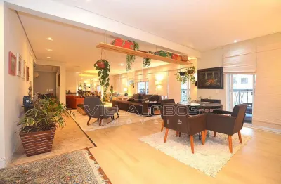 Apartamento com 3 dormitórios à venda, 220 m² por r$ 4.900.000,00 - alto de pinheiros - são paulo/sp