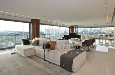 Apartamento à venda, 286 m² por r$ 12.250.000,00 - alto de pinheiros - são paulo/sp