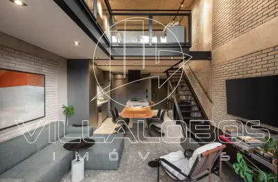 Loft com 1 dormitório à venda, 127 m² por r$ 2.600.000,00 - pinheiros - são paulo/sp