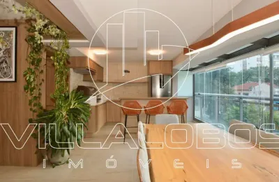 Apartamento garden à venda, 206 m² por r$ 3.490.000,00 - perdizes - são paulo/sp