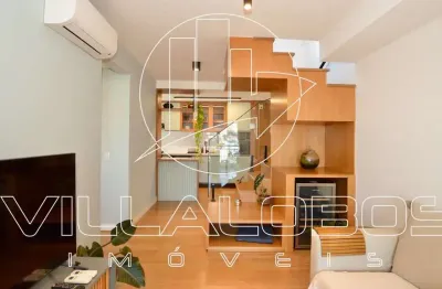 Cobertura com 2 dormitórios à venda, 121 m² por r$ 2.400.000,00 - vila madalena - são paulo/sp