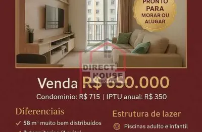 Apartamento com 2 quartos à venda na Avenida Otacílio Tomanik, 350, Jardim Bonfiglioli, São Paulo