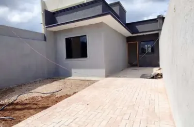 Casa para Venda em Araucária, Costeira, 3 dormitórios, 1 banheiro, 2 vagas