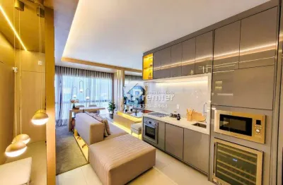 Apartamento studio com 1 dormitório à venda, 39 m² por r$ 438.000 - vida urbana - indaiatuba/sp