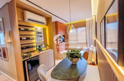 Apartamento com 2 dormitórios à venda, 39 m² por r$ 352.000,00 - centro - indaiatuba/sp