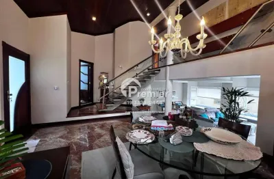 Sobrado com piscina e amplo quintal à venda no residencial village terras indaiá - indaiatuba