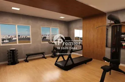 Apartamento com 2 dormitórios à venda, 44 m² por r$ 330.000,00 - centro - indaiatuba/sp