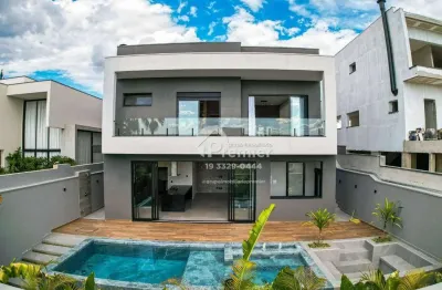Casa com 3 dormitórios à venda, 346 m² por r$ 3.600.000,00 - jardim vila paradiso - indaiatuba/sp