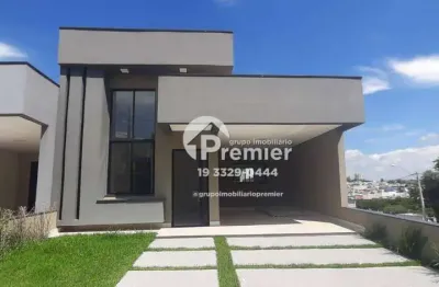 Casa térrea com 3 suítes e quintal amplo à venda no condomínio gran reserve, indaiatuba