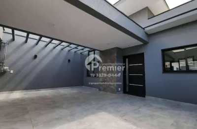Casa nova com 3 quartos (1 suíte) e acabamento premium em indaiatuba