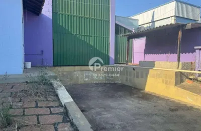 Galpão logístico com doca, pé-direito de 6 m e acesso para carretas