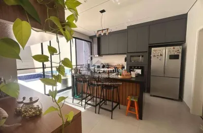 Casa térrea com 3 suítes e piscina no condomínio mantova em indaiatuba