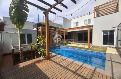 Sobrado de alto padrão com 3 quartos e lazer completo no condomínio mantova, indaiatuba