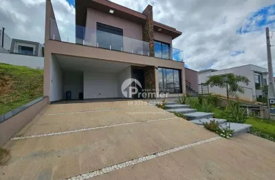 Sobrado 4 suítes de alto padrão - locação e venda no terra magna, indaiatuba