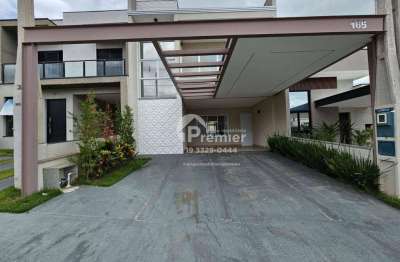 Sobrado de Alto Padrão para Venda e Locação com 3 Dormitórios no Condomínio Jardim Toscana