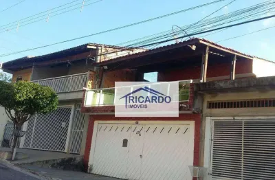 Sobrado com 3 dormitórios à venda, 200 m² por r$ 800.000,00 - parque continental - guarulhos/sp