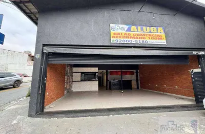 Salão comercial na esquina da rua santa isabel com avenida guarulhos - vila augusta - guarulhos