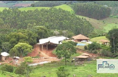 Sitio Lazer e Renda 135000 m² por R$ 1.665.000 - Zona Rural - Pedralva/MG
