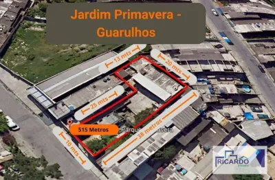 Terreno comercial à venda na Rua Topázio, Parque Primavera, Guarulhos
