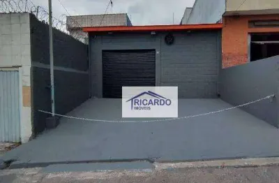 Galpão, 147 m² - venda por r$ 799.000,00 ou aluguel por r$ 4.640,74/mês - vila nossa senhora de fátima - guarulhos/sp