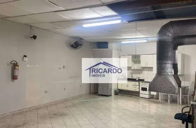 Salão, 300 m² - venda por r$ 550.000,00 ou aluguel por r$ 2.500,00/mês - vila nossa senhora de fátima - guarulhos/sp