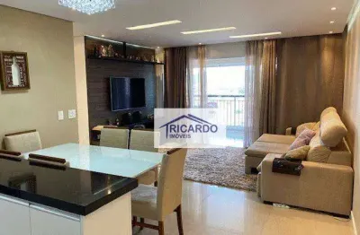 Apartamento com 2 dormitórios à venda, 86 m² por r$ 840.000,00 - jardim flor da montanha - guarulhos/sp