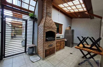 Sobrado com 3 dormitórios à venda, 192 m² por r$ 850.000,00 - jardim vila galvão - guarulhos/sp