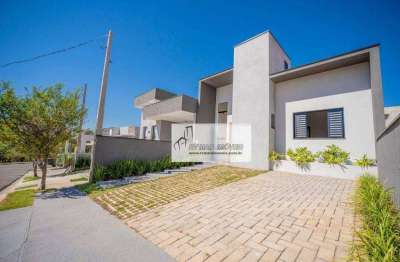 Casa com 3 dormitórios à venda, 115 m² por r$ 590.000,00 - condomínio santinon - sorocaba/sp