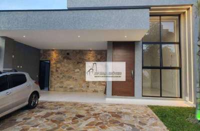 Casa com 3 dormitórios à venda, 194 m² por r$ 1.400.000,00 - condomínio ibiti reserva - sorocaba/sp