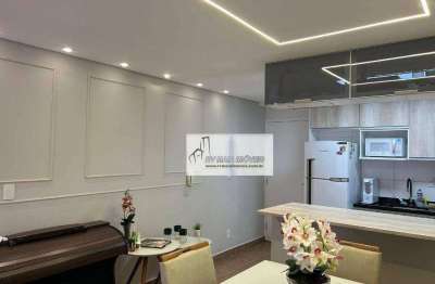 Apartamento com 3 dormitórios à venda, 60 m² por r$ 430.000,00 - alpha club residencial - votorantim/sp