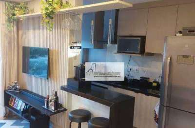 Apartamento com 1 dormitório à venda, 45 m² por r$ 450.000,00 - mangal - sorocaba/sp