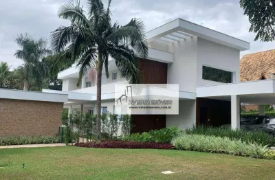 Casa com 4 dormitórios à venda, 500 m² por r$ 5.000.000,00 - condomínio residencial lago azul golf club - araçoiaba da serra/sp