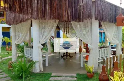 Pousada à venda, 1200 m² por r$ 2.000.000,00 - saquaíra - maraú/ba