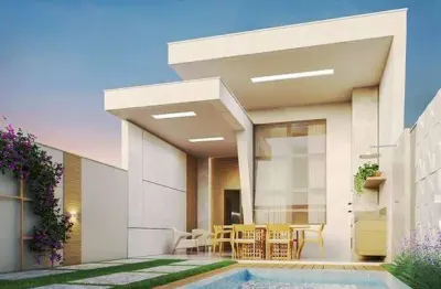 Casa em condomínio fechado com 3 quartos à venda no Coacu, Eusébio 