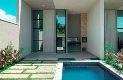 Casa à venda, 109 m² por r$ 450.000,00 - precabura - eusébio/ce