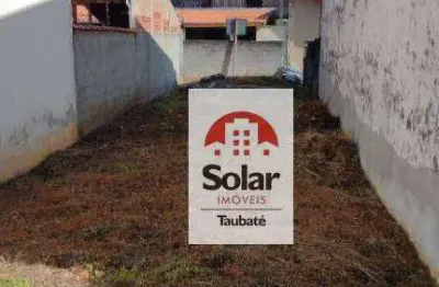 Terreno à venda, 125 m² por r$ 149.000,00 - granja daniel - taubaté/sp