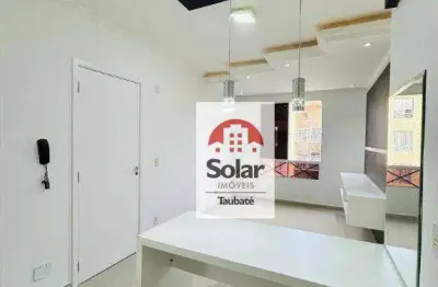 Apartamento com 2 dormitórios à venda, 44 m² por r$ 195.000,00 - jardim jaraguá - taubaté/sp