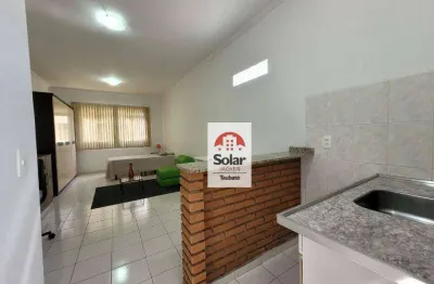 Apartamento para alugar, 30 m² por r$ 1.500,00/mês - jardim das nações - taubaté/sp