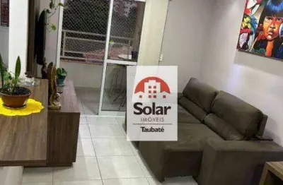 Apartamento com 2 dormitórios à venda, 65 m² por r$ 300.000,00 - granja daniel - taubaté/sp