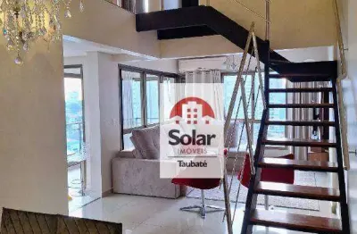 Apartamento à venda, 107 m² por r$ 670.000,00 - vila jaboticabeira - taubaté/sp