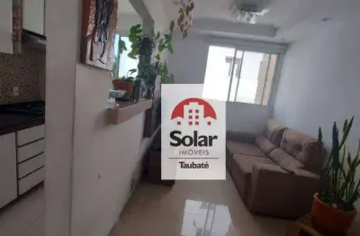 Apartamento com 2 dormitórios à venda, 54 m² por r$ 185.000,00 - jardim santa clara - taubaté/sp
