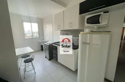 Apartamento com 1 dormitório para alugar, 38 m² por r$ 1.238,93/mês - vila são josé - taubaté/sp