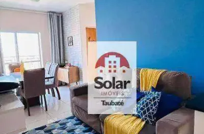 Apartamento à venda, 57 m² por r$ 240.000,00 - monte belo - taubaté/sp