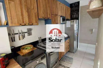 Apartamento com 2 dormitórios à venda, 56 m² por r$ 340.000,00 - vila nossa senhora das graças - taubaté/sp