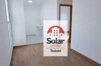 Apartamento com 2 dormitórios à venda, 40 m² por r$ 185.000,00 - jardim oasis - taubaté/sp