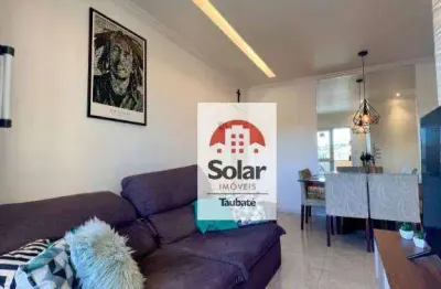 Apartamento com 2 dormitórios à venda, 56 m² por r$ 250.000,00 - jardim gurilândia - taubaté/sp