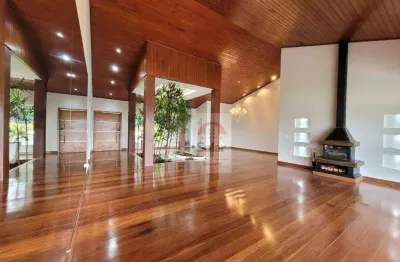 Casa com 4 dormitórios, 600 m² - venda por r$ 3.300.000,00 ou aluguel por r$ 16.403,30/mês - chácaras cataguá - taubaté/sp